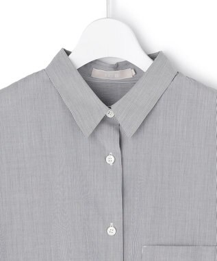 ICB 【先行予約】 クリーンブロード ポンチョシャツ ブラックストライプ