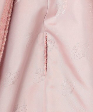 TOCCA 【消臭】SNOWBERRY POCKET TWEED ポンチョ ピンク系5