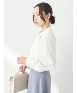 earth music&ecology ２ｗａｙタイブラウス Off White