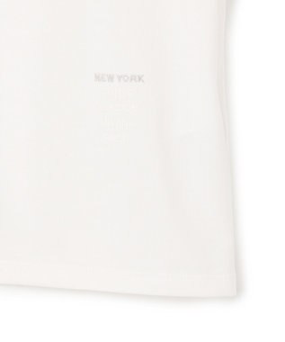 ICB 【30th ANNIVERSARY】New Yorkフォトプリント ロングスリーブTシャツ オフホワイト系