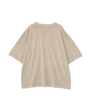 Green Parks ピグメントロゴＴシャツ Beige