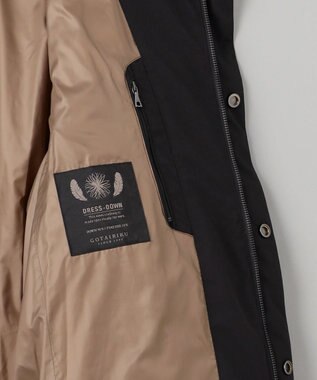 GOTAIRIKU 2年連続売上NO1【仕事で着られる】MINOTECH/ミノテック ドレス ダウンコート ブラック系