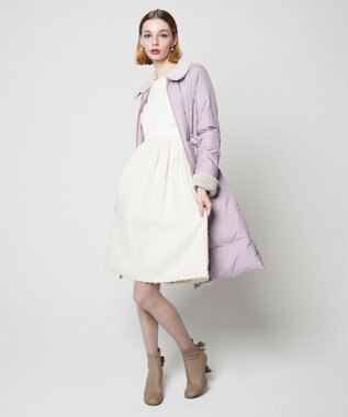 TOCCA 【キャンセル分販売！】【受注生産】SNOWFLAKE COAT コート ラベンダー系