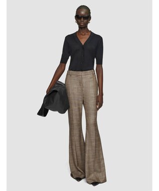 JOSEPH ウールバンブー　フレアートラウザーズ Escargot Mel