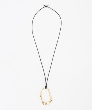 ANY メタルモチーフネックレス ゴールド系