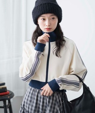 WEGO ショートトラックジャケット ホワイト