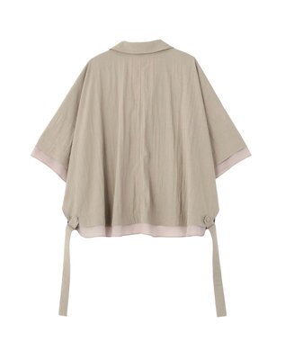 YECCA VECCA 【UVカット/遮熱/接触冷感】COOL袖シアージャケット Gray Beige