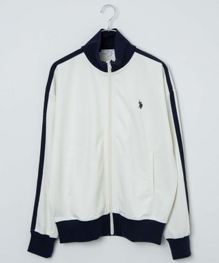 WEGO 【ユニセックス着用ITEM/追加カラー】U.S. POLO ASSN.ライントラックジャケット オフホワイト