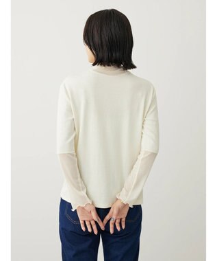 Green Parks ・ＲＡＹ　ＣＡＳＳＩＮ　シアーキリカエハイネック Ivory