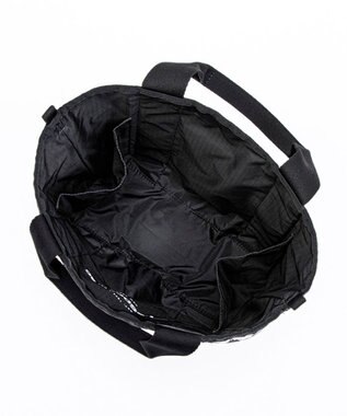 LeSportsac SM REVERSIBLE PKT TOTE/2ウェイブラック/ニュートラルレオパード 2ウェイブラック/ニュートラルレオパード