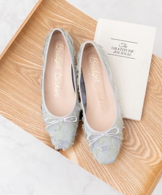 Bridget Birkin 【Bridget Birkin】シアージャガードパンプス