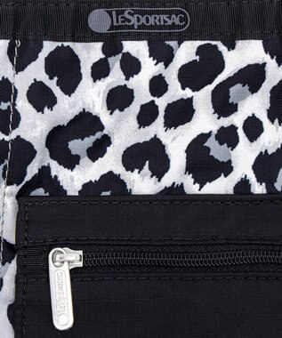 LeSportsac SM REVERSIBLE PKT TOTE/2ウェイブラック/ニュートラルレオパード 2ウェイブラック/ニュートラルレオパード
