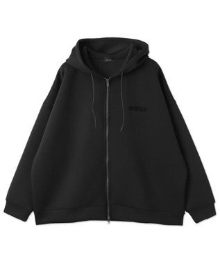 WEGO KEEPWARM　BIGZIPパーカー ブラック中濃色