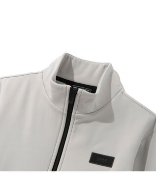 ZERO HALLIBURTON 【洗える】超軽量ブルゾン 82748 保温 ストレッチ セットアップ可能 ジャージ スウェット ゴルフ ZHG-W10b グレー