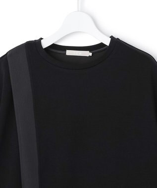 ICB L 【WEB限定】 ライトダンボール イレギュラーヘムプルオーバー ブラック