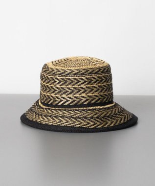 AURORA LANVIN en Bleu ランバン オン ブルー 手編み風ペーパーサーモ中ツバ ハット マルチ