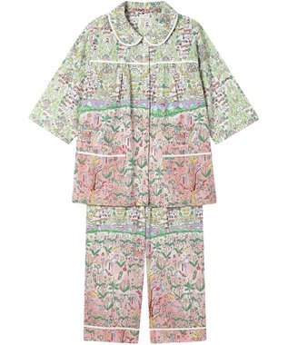 tsumori chisato SLEEP ツモリチサト パジャマ 綿100%(本体) ローン素材 7分袖 長袖 8分丈 レディース UDT213 /ワコール