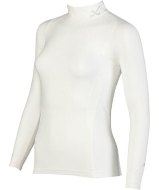 CW-X 【WOMEN】 CW-X レディース 機能性トップス 【JYURYU TOP】 長袖 肩が動かしやすくなる 運動時の疲労を軽減 ゴルフ 球技 マラソン JAY389 /ワコール アイボリー