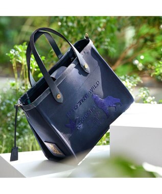 A.D.M.J. 【ファブリック】オフィサー/トート32cm(Dカン＋) NAVY