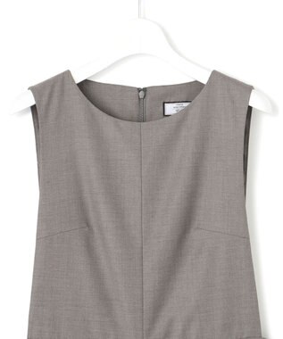 J.PRESS YORK STREET 【WOMEN】ポリエステルレーヨンツイル オールインワン ブラウン系