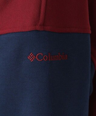 Columbia Columbia/ バガスウェットグラフィッククルー /コロンビア Rich Wine、 Coll Navy
