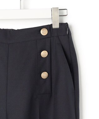 23区 S 【先行予約】TWギャバジン ワイドパンツ ネイビー系