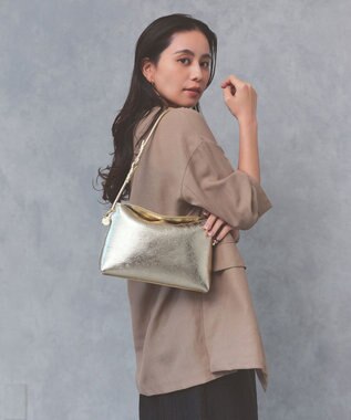 TOPKAPI 【TREASURE TOPKAPI】ソフトレザー フラップ ワンハンドル ショルダーバッグ