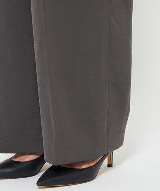 uncrave マット サテン ワイドパンツ（uncrave STANDARD） スレート