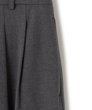 uncrave TRツイル ベーシックトラウザー チャコール