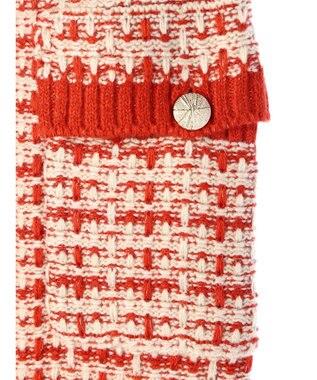 Green Parks ツイードラメニットスカート ｆｕｒｒｙ ｒａｔｅ ツィードラメニットスカート ⁄ Green Parks