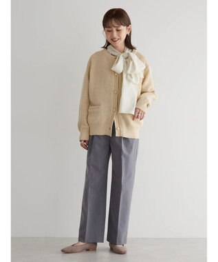 AMERICAN HOLIC 美・美・美あったかタックワイドパンツ Gray Mixture