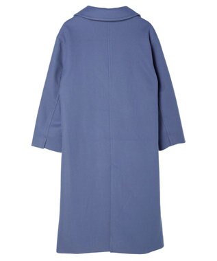 earth music&ecology チェスターコート（無地） Blue