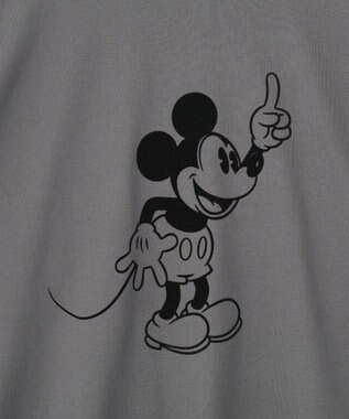AMERICAN HOLIC 【Mickey&Friends】フロッキーリンガーT Charcoal Gray