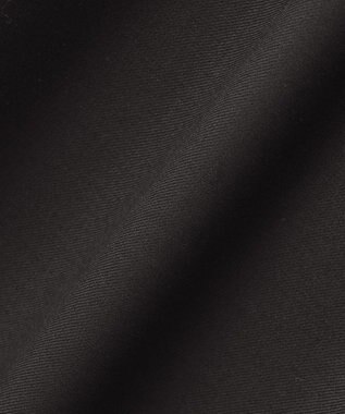 ICB L 【洗える】 ウールヴィスコースストレッチ タックパンツ ブラック系