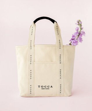 TOCCA 【WEB＆一部店舗限定】【A4サイズ対応】 DANCING TOCCA CANVASTOTE キャンバストートバッグ