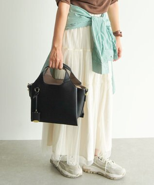 ACE BAGS & LUGGAGE Jewelna Rose アテナ ハンドバッグ ミドルサイズ 16321 ジュエルナローズ ブラック