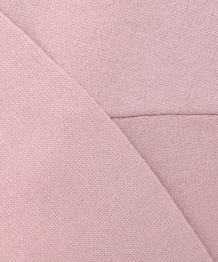 #Newans 【洗える】フォルムペプラムチュニックニット ピンク