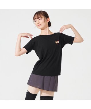 Chacott ◎【Nela ライン】Tシャツ ブラック