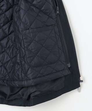 J.PRESS KIDS 【110-130cm】キルトライナー 3WAYコート ネイビー系