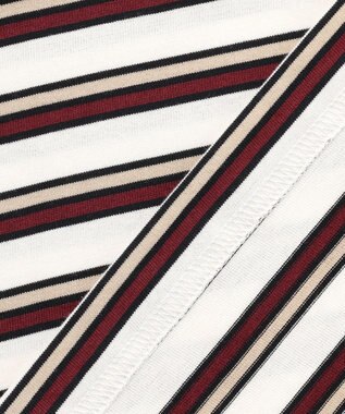 J.PRESS YORK STREET 【WOMEN】ポケットボーダーロングスリーブ Tシャツ ホワイト系2