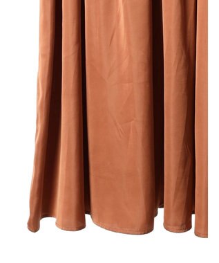 Green Parks armonia．ティアード切り替えワンピース Terracotta