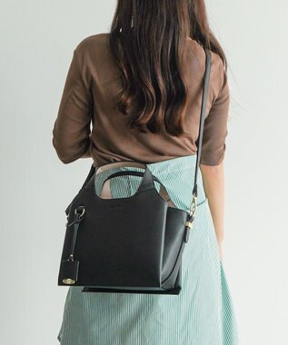 ACE BAGS & LUGGAGE Jewelna Rose アテナ ハンドバッグ ミドルサイズ 16321 ジュエルナローズ ブラック