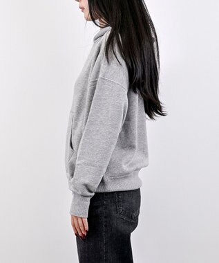 caqu ふわとろフーディー gray