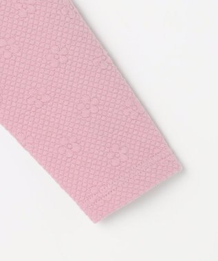 組曲 KIDS 【90-100㎝】フラワーキルト パーカー ラベンダー