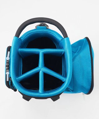 PW CIRCULUS 【UNISEX】デタッチャブル キャディバッグ シボ感のあるナイロンワッシャー素材 スカイブルー系