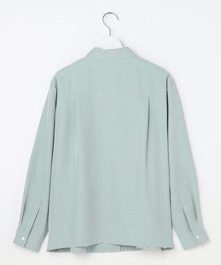 J.PRESS LADIES S Springピーチ ブラウス スモーキーミント系