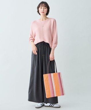 ANY 【セットアップ対応】テックリネンツイードパンツ チャコール系