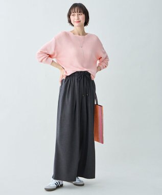 ANY 【セットアップ対応】テックリネンツイードパンツ チャコール系