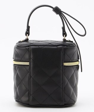 組曲 キルティングバニティバッグ ブラック系