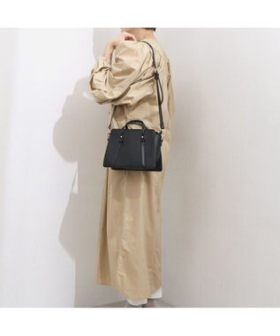 UNBILLION カシュカシュ cachecache / 結びハンドルバンドバッグ ブラック